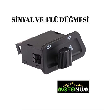 Mondial RS 151 4 lü ve Sinyal Düğmesi 