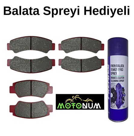 Segway Snarler 570 Ön Ve Arka Fren Balata Takım YS83