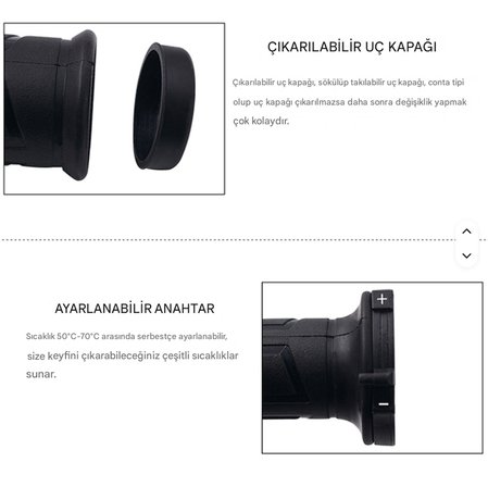Cf Moto Mt 700 Isıtmalı Elcik-4 Kademe Sıcaklık Ayarı- Iel521