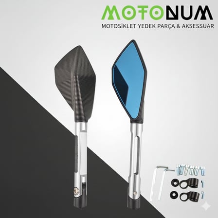 Cf Moto 650 Mt Modifiye Ayna-Titanyum Renk-A02745