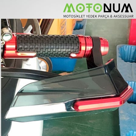 Aprilia Caponord 1000 Manet Koruma Rüzgar Önleyici-Sarı Detaylı-Mkm00836