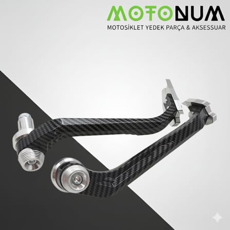 Kuba Vn 50 Pro Manet Koruma Karbon Desenli-Gri Detaylı-Mkm02658