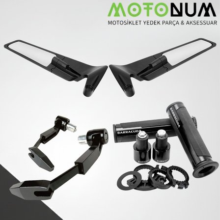 Csn Moto Arrebol 125 Modifiye Seti-Siyah-Naked-Md02763