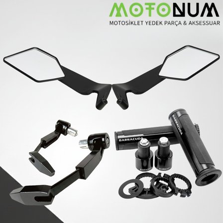 Csn Moto Arrebol 125 Modifiye Seti-Siyah-Aerodinamik-Md04811