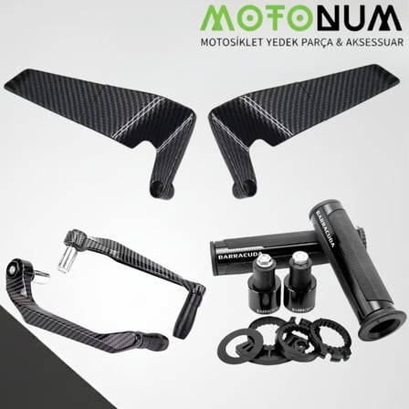 Arora Ar 100 Cg Modifiye Seti-Siyah-Karbon Naked-Md06665