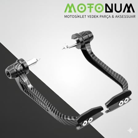 Arora Mojito 125 Manet Koruma Karbon Desenli-Siyah-Mkm30769