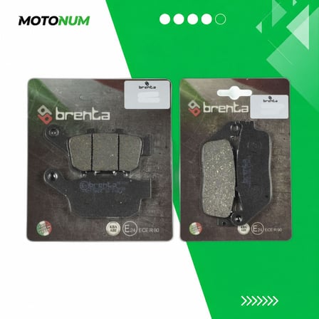 Honda Vt 250 Fd Ön Ve Arka Fren Balata Takımı Brenta Mtn6360