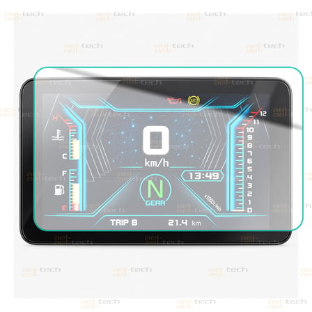 QJ Motor SVT 650 X Uyumlu Gösterge Esnek Nano Ekran Koruyucu