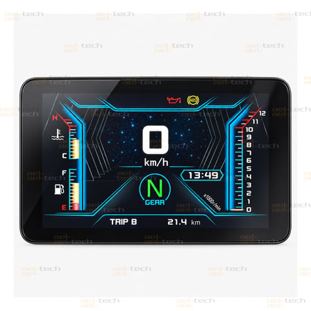 QJ Motor SVT 650 X Uyumlu Gösterge Esnek Nano Ekran Koruyucu