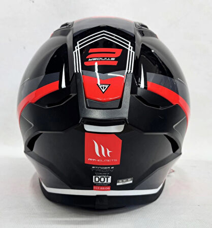 MT Stinger 2 Tron B15 Parlak Renk Şefaf Vizörlü V-28B S