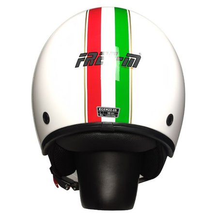 FR612 Italy Motosiklet Kaskı Güneş Vizörlü Yarım Açık Motorcu Kask