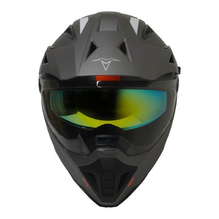 FR805 Natura Cross Motosiklet Kaskı Güneş Vizörlü Enduro Full Face Kask
