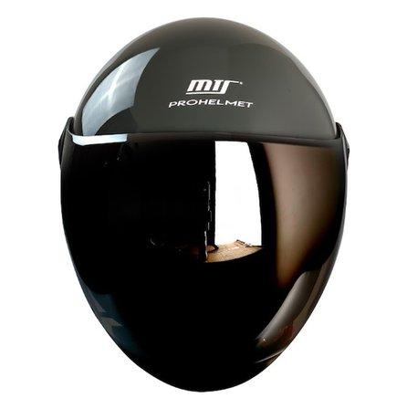 FX101 Nardo Silver Motosiklet Kaskı Yarım Açık Motorcu Kask