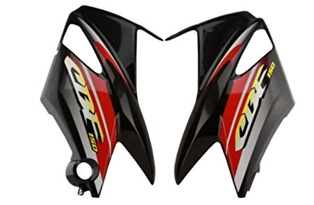 Honda Cbf 150 Depo Yan Grenaj Takımı Siyah