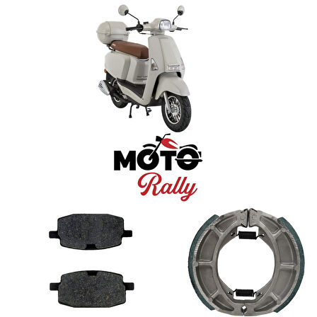 Mondial Virago 50i Fren Balata Takımı Ön Ve Arka