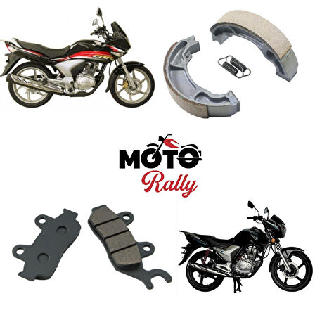 Honda Fren Balata Takımı Ön Ve Arka Cbf 150 - Cb 125 E