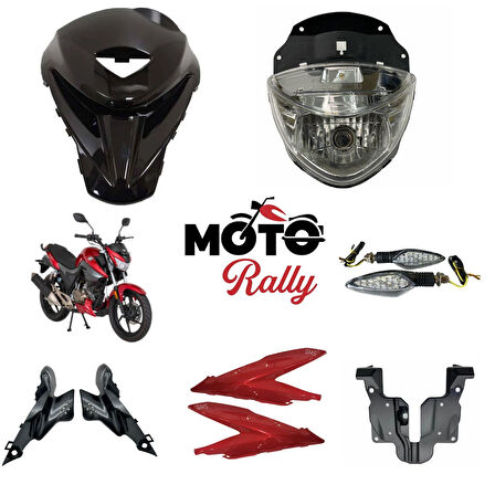 Mondial Drift L 125 Far Komple Kımızı 