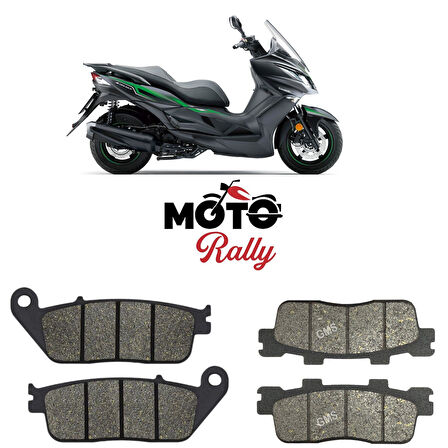 Kawasaki J 300 Fren Balata Takımı Ön Ve Arka