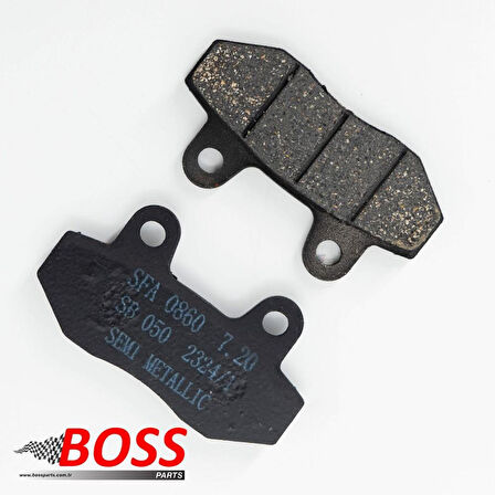 Arora Cappicino 125 Arka Fren Balatası Boss  Yerli Üretim BS08601
