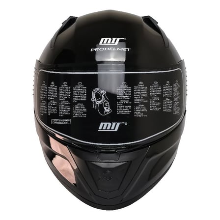 M801 Snake Srx Siyah Motosiklet Kaskı Spoiler Mod Güneş Vizörlü Full Face Kask