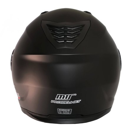 M966 V2 Mat Siyah Motosiklet Kaskı Güneş Vizörlü Çene Açılır Motorcu Kask
