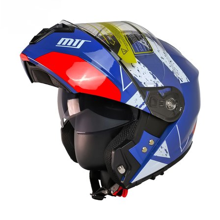 M966 V2 SY76 Motosiklet Kaskı Güneş Vizörlü Çene Açılır Motorcu Kask