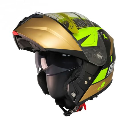 M966 V2 WX92 Motosiklet Kaskı Güneş Vizörlü Çene Açılır Motorcu Kask