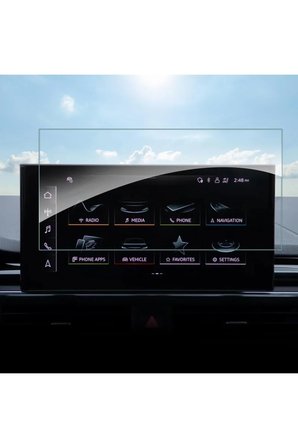 Audi A4 2020-2025 Model 10.1 Inç Multimedya Navigasyon Uyumlu 9H Nano Ekran Koruyucu