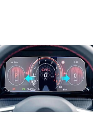Volkswagen Golf 8.5 10 inç Dijital Gösterge Ekran Koruyucu 2024-2025