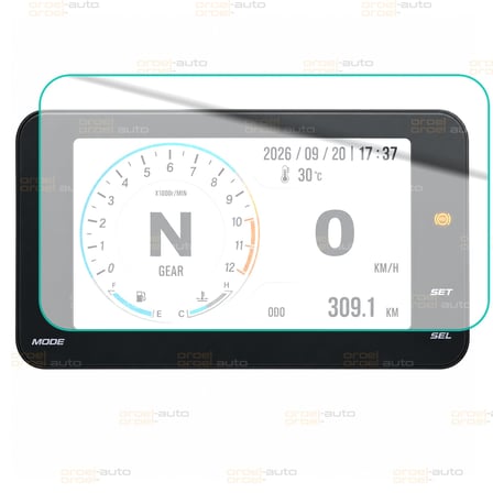 Arora Htx Pro/Ar 125/Ar 250/Cp 250 Uyumlu Gösterge Esnek Nano Ekran Koruyucu