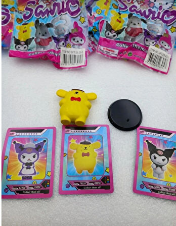 sanrio kawaii sürpriz figür ve kartları sevimli hediyelik sürpriz figürler masa üstü a kalite 1adet