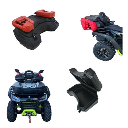 MTS 120LT ATV ÇANTA + BENZİN TAŞIMA BİDONLARI - ÜNİVERSAL MODEL