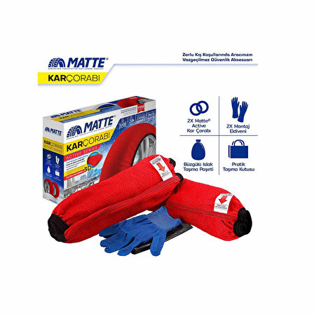 Matte 200/60R15 Active Medium Otomobil Kar Çorabı