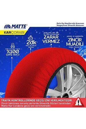 Matte Kar Çorabı - Active Series