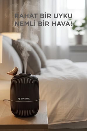 Premium H17 Koyu Kahverengi 280 ML Buhar Makinesi Kompakt Cihaz Estetik Tasarım Ev Aksesuarı