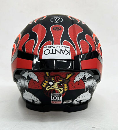 MT Thunder 4sv Yamanaka B3 Şefaf Vizörlü Kask Mat Renk - Iç Güneş Vizörlü M