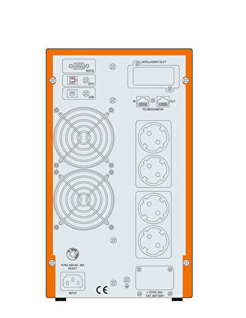 MAKELSAN P.PACK 3KVA (6x 7AH) 5-10dk ONLINE