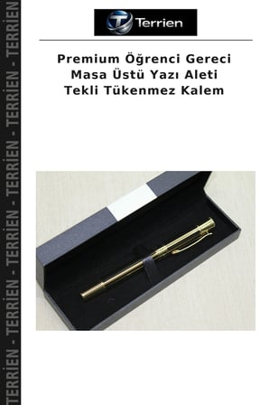 Premium Öğrenci Gereci Masa Üstü Yazı Aleti Tekli Tükenmez Kalem