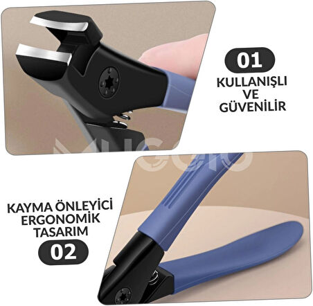 Yeni Nesil Premium Tırnak Makası Pensi Ultra Keskin Sıçratmaz