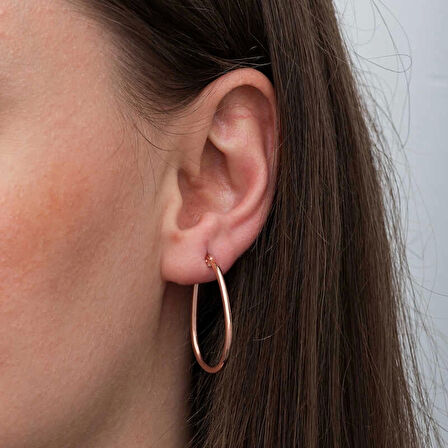 MuI MuI Gümüş Damla Halka Küpe