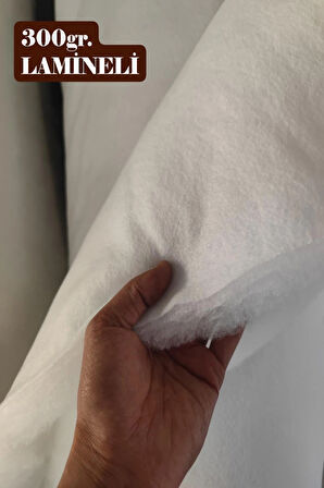 Lamineli Vatka Elyaf 300gr./m² (En:100cm/Boy:200cm)- Sarma Elyaf - Yorgan Elyafı - Mont Elyafı
