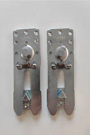 Metal Köşe Koltuk Birleştirici Aparatı - L Koltuk Birleştirme - Timsah Koltuk Birleştirme (2 Takım)