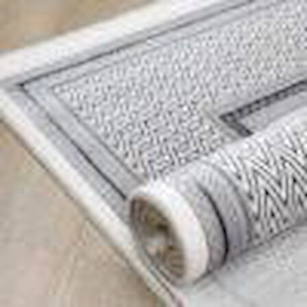 Artemis Halı Murano 09165B Gri Krem Çerçeve Desen Yün Halı