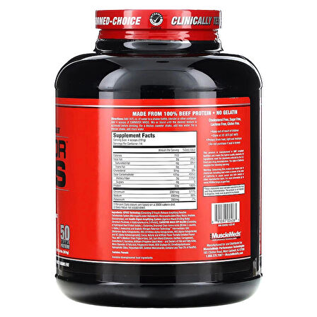 MuscleMeds Carnivor Mass Beef Protein İsolate Gainer 2674 Gr