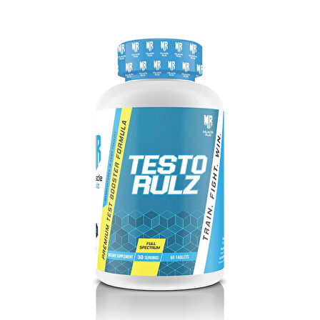 Muscle Rulz TEST BOOSTER TRİBULUS+FENUGREEK+GİNKGO BİLOBA+ZİNC RULZ 60 TABLET
