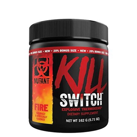 Mutant KILL SWITCH Thermogenic Fat Burner Yağ yakıcı