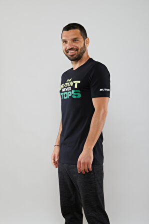 Mutant Dynamic - Baskılı Erkek Slim Fit T-shirt