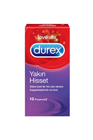 Yakın Hisset 10 Adet Prezervatf