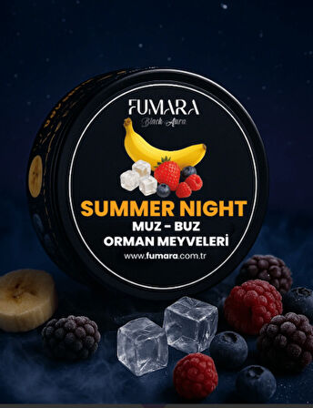 Summer Night - Muz, Buz, Orman meyveleri aromalı 200gr