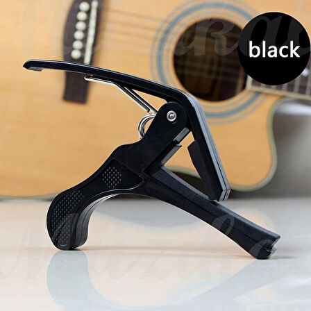 Akort Cihazı Akort Aleti + Kapo Seti Tuner Saz Gitar Keman Ukulele Akort Aleti